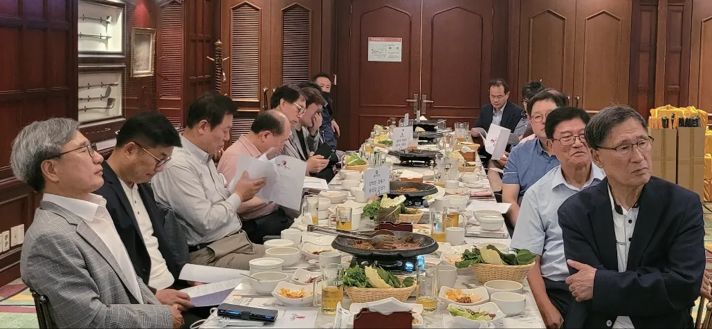 취임축하 참석인사들