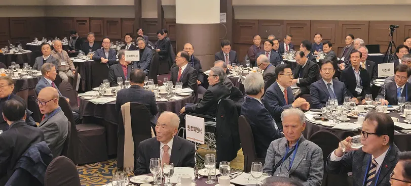 정기총회에 참석한 영가회 회원들